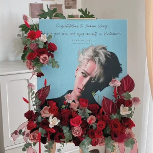 Concert Wooden Flower Stand - Hover