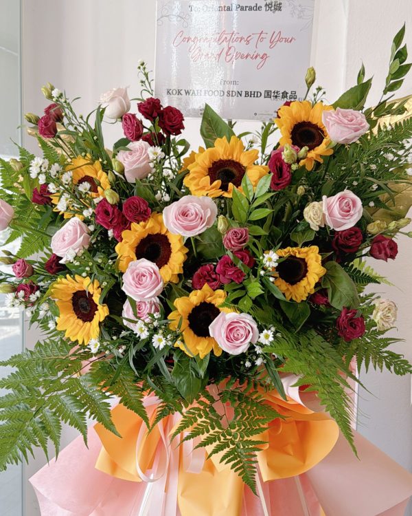 The Pinnacle of Success Grand Opening Flower