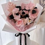 Stella Pink Black Bouquet