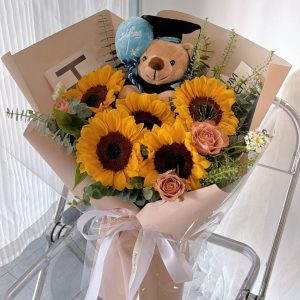 Haaken Bear Sunflower