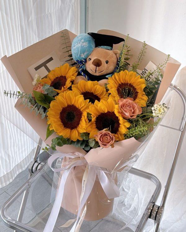 Haaken Bear Sunflower