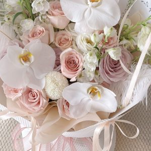 Christine Aurora Flowers Bouquet - Hover