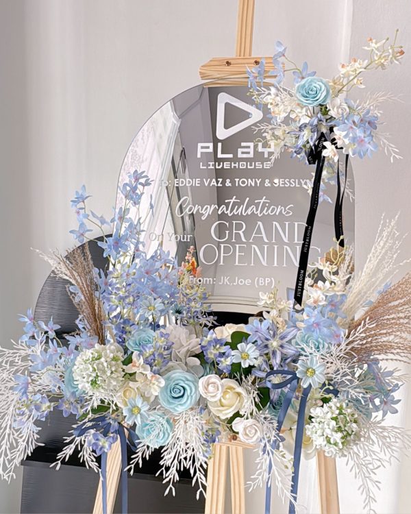 Sky Blooms Mirror Flowers Stand