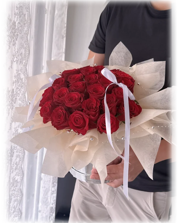 Enchanting Red Rose Box