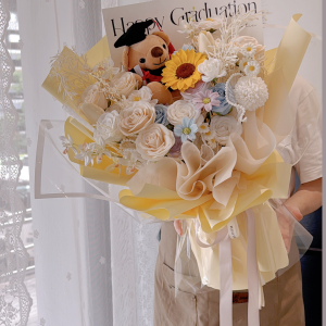 Achievement Blossom Graduation Flowers ( Soap Flowers)