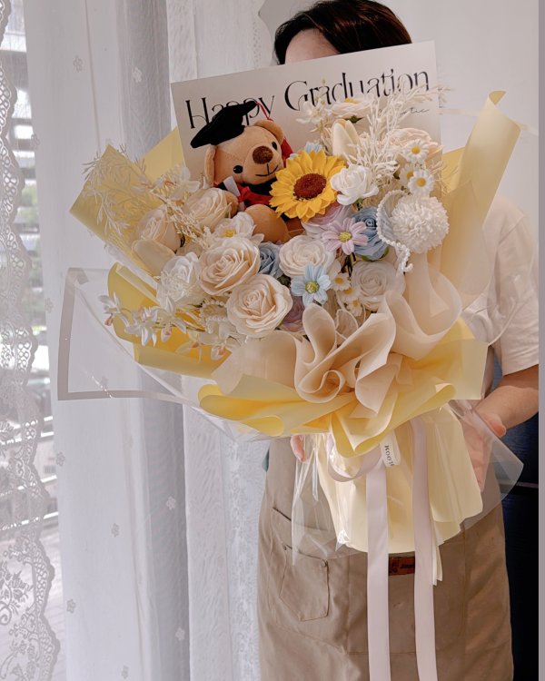 Achievement Blossom Graduation Flowers ( Soap Flowers)